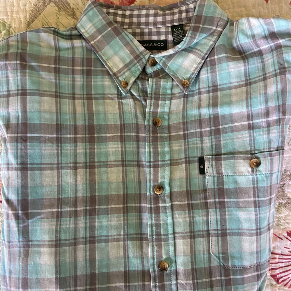Gh bass & co button up